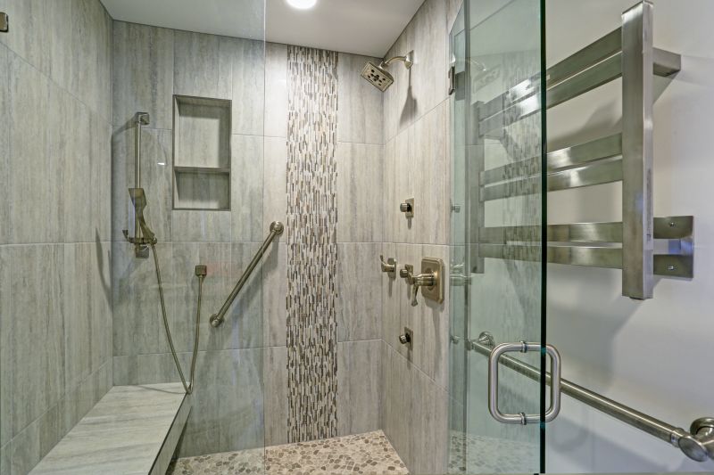Walk-in Shower with Glass Walls